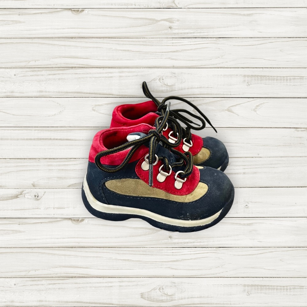 Stride Rite BabyStrider Toddler Hiking Boots 4M genuine leather